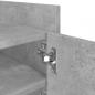 Preview: TV-Schrank Betongrau 80x35x40 cm Holzwerkstoff