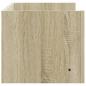 Preview: Wandregal Sonoma-Eiche 100x35x30,5 cm Holzwerkstoff