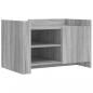 Preview: Couchtisch Grau Sonoma 80x50x50 cm Holzwerkstoff