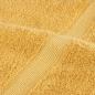 Preview: Premium-Badetücher SOLUND 4 Stk. Gold 100x150 cm 600 g/m²