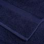 Preview: Premium-Handtücher SOLUND 2 Stk. Marineblau 100x200 cm 600 g/m²