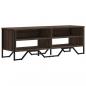 Preview: TV-Schrank Braun Eichen-Optik 122x34x41 cm Holzwerkstoff