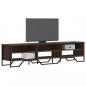 Preview: ARDEBO.de - TV-Schrank Braun Eichen-Optik 180x34x41 cm Holzwerkstoff