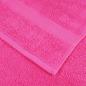 Preview: Premium-Saunatücher SOLUND 10 Stk. Rosa 80x200 cm 600 g/m²