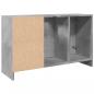 Preview: Waschbeckenunterschrank Betongrau 90x29x55 cm Holzwerkstoff