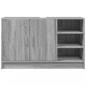 Preview: Waschbeckenunterschrank Grau Sonoma 90x29x55 cm Holzwerkstoff