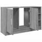 Preview: Waschbeckenunterschrank Grau Sonoma 90x29x55 cm Holzwerkstoff