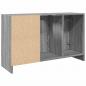 Preview: Waschbeckenunterschrank Grau Sonoma 90x29x55 cm Holzwerkstoff