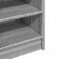 Preview: Waschbeckenunterschrank Grau Sonoma 90x29x55 cm Holzwerkstoff