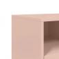 Preview: TV-Schrank Rosa 100,5x39x43,5 cm Stahl