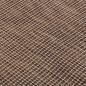 Preview: Outdoor-Teppich Flachgewebe 140x200 cm Braun