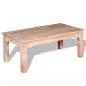 Preview: Couchtisch Akazienholz 110x60x45 cm