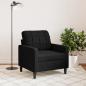 Preview: Sessel Schwarz 60 cm Samt