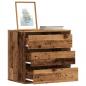 Preview: ARDEBO.de - Kommode Altholz-Optik 60x41x58 cm Holzwerkstoff