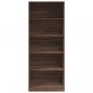 Preview: Kleiderschrank Braun Eichen-Optik 80x50x200 cm Holzwerkstoff