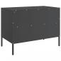 Preview: TV-Schrank Schwarz 68x39x50,5 cm Stahl