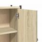 Preview: Waschmaschinenschrank Sonoma-Eiche 68x48,5x194 cm