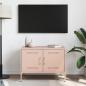 Preview: TV-Schrank Rosa 68x39x50,5 cm Stahl