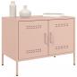 Preview: TV-Schrank Rosa 68x39x50,5 cm Stahl