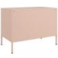 Preview: TV-Schrank Rosa 68x39x50,5 cm Stahl