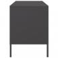 Preview: TV-Schrank Schwarz 68x39x50,5 cm Stahl