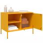 Preview: TV-Schrank Senfgelb 68x39x50,5 cm Stahl