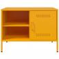 Preview: TV-Schrank Senfgelb 68x39x50,5 cm Stahl