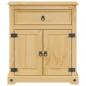 Preview: Badschrank Corona 70x33x80 cm Massivholz Kiefer