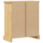 Preview: Badschrank Corona 70x33x80 cm Massivholz Kiefer