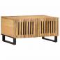 Preview: ARDEBO.de - Couchtisch 80x51x40 cm Raues Massives Mangoholz