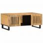 Preview: ARDEBO.de - Couchtisch 100x55x40 cm Raues Massives Mangoholz