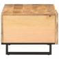 Preview: Couchtisch 100x55x40 cm Raues Massives Mangoholz