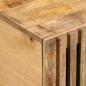 Preview: Couchtisch 100x55x40 cm Raues Massives Mangoholz