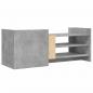 Preview: TV-Schrank Betongrau 100x35x40 cm Holzwerkstoff