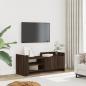 Preview: ARDEBO.de - TV-Schrank Braun Eichen-Optik 100x35x40 cm Holzwerkstoff