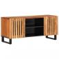 Preview: ARDEBO.de - TV-Schrank 105x34x46 cm Massivholz Akazie