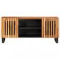 Preview: TV-Schrank 105x34x46 cm Massivholz Akazie