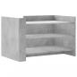 Preview: Couchtisch Betongrau 80x50x50 cm Holzwerkstoff