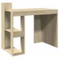 Preview: Schreibtisch Sonoma-Eiche 103,5x56,5x94 cm Holzwerkstoff