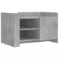 Preview: Couchtisch Betongrau 80x50x50 cm Holzwerkstoff