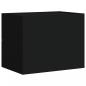 Preview: Wand-Nachttische 2 Stk. Schwarz 45x30x35 cm