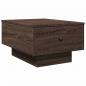 Preview: Couchtisch Braun Eichen-Optik 60x45x31 cm Holzwerkstoff