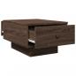 Preview: Couchtisch Braun Eichen-Optik 60x45x31 cm Holzwerkstoff