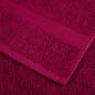 Preview: Premium-Saunatücher SOLUND 4 Stk Bordeaux 80x200 cm 600 g/m²