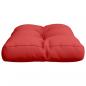 Preview: Palettenkissen Rot 50x40x12 cm Stoff