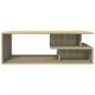 Preview: Couchtisch Sonoma-Eiche 102x55x35 cm Holzwerkstoff