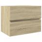 Preview: Waschbeckenunterschrank Sonoma-Eiche 60x38,5x45cm Holzwerkstoff