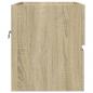 Preview: Waschbeckenunterschrank Sonoma-Eiche 60x38,5x45cm Holzwerkstoff