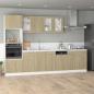 Preview: Schubunterschrank Sonoma-Eiche 80x46x81,5 cm Holzwerkstoff