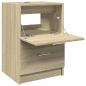 Preview: Waschbeckenunterschrank Sonoma-Eiche 40x37x59 cm Holzwerkstoff